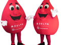 Delta Airlines - Buddy the Blood Drop