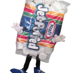 JP, a Custom Marshmallow Mascot